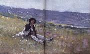 Nicolae Grigorescu Young Shepherd France oil painting artist